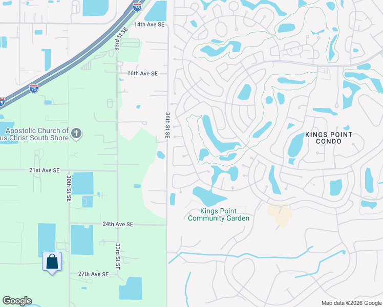 map of restaurants, bars, coffee shops, grocery stores, and more near 2404 Old Nantucket Court in Sun City Center