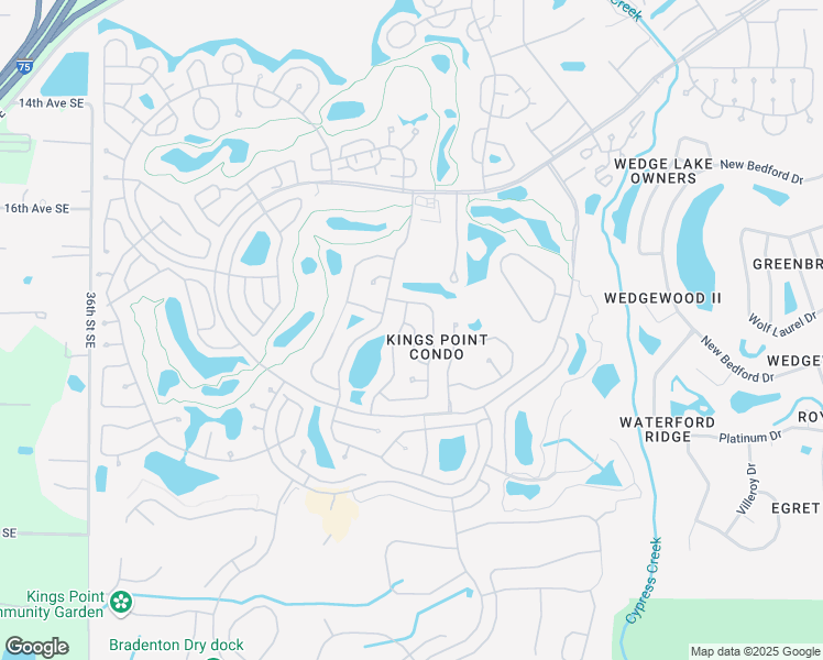 map of restaurants, bars, coffee shops, grocery stores, and more near 712 Manchester Woods Drive in Sun City Center