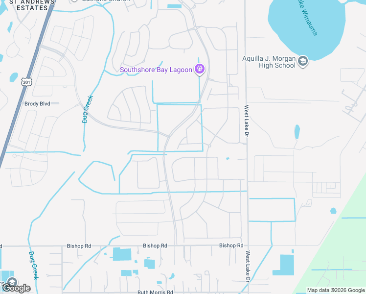 map of restaurants, bars, coffee shops, grocery stores, and more near 5309 Kelper Hook Court in Wimauma