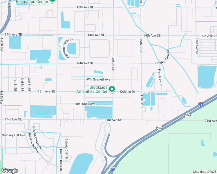 map of restaurants, bars, coffee shops, grocery stores, and more near 1107 Coastal Hammock Avenue in Ruskin