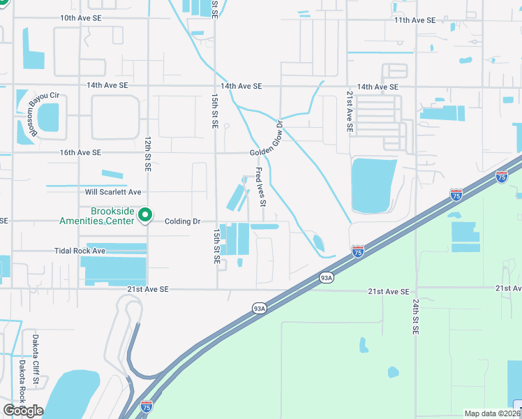 map of restaurants, bars, coffee shops, grocery stores, and more near 1712 Colding Drive in Ruskin