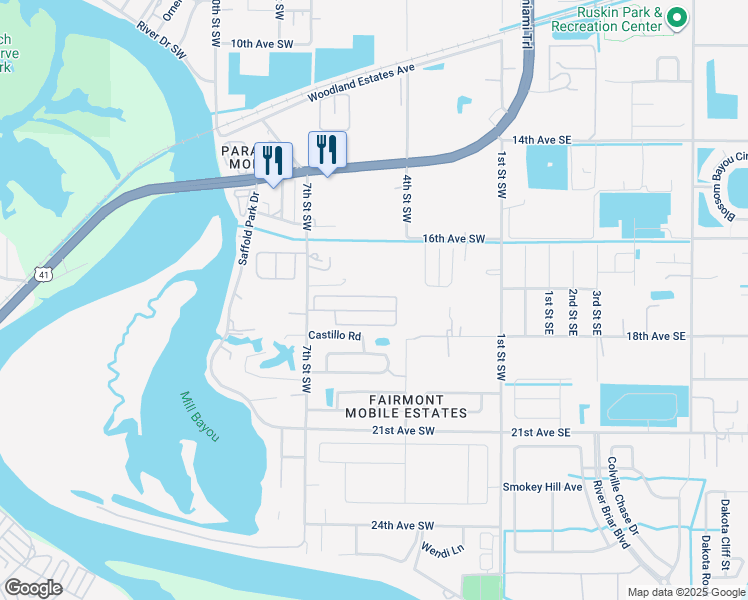 1710 7th Street Southwest, Ruskin FL Walk Score