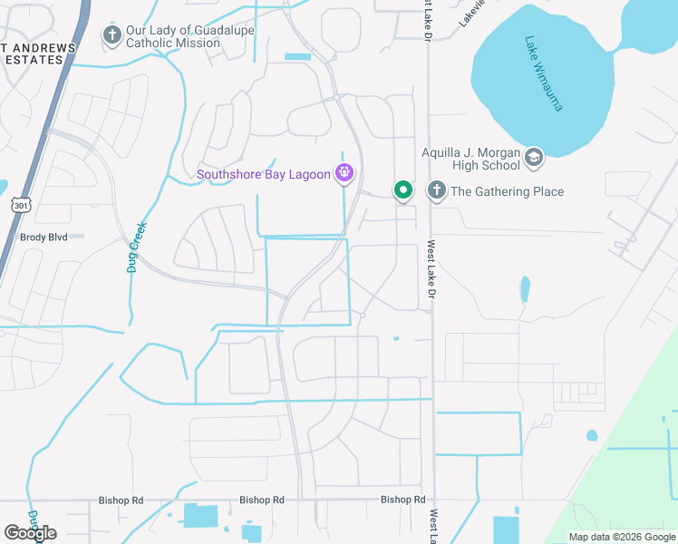 map of restaurants, bars, coffee shops, grocery stores, and more near 17004 Clear Cork Drive in Wimauma