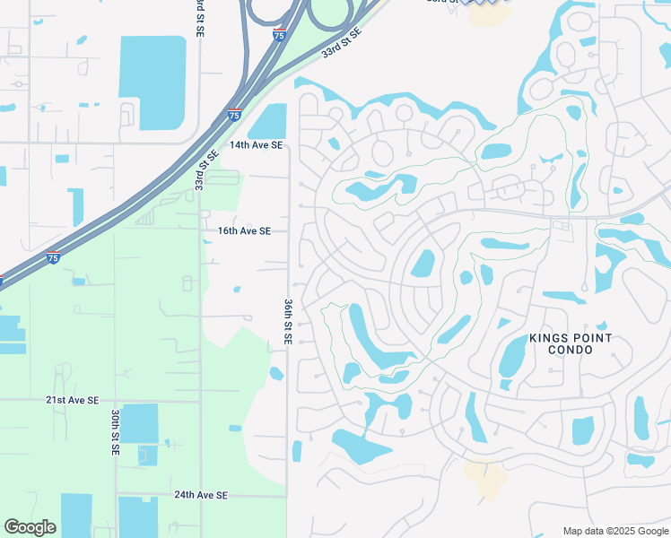 map of restaurants, bars, coffee shops, grocery stores, and more near 1520 Leland Drive in Sun City Center