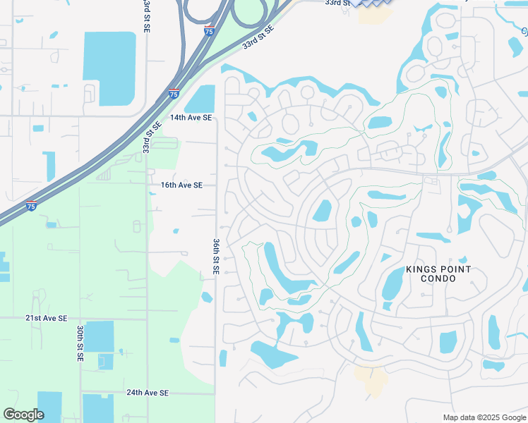 map of restaurants, bars, coffee shops, grocery stores, and more near 1520 Leland Drive in Sun City Center