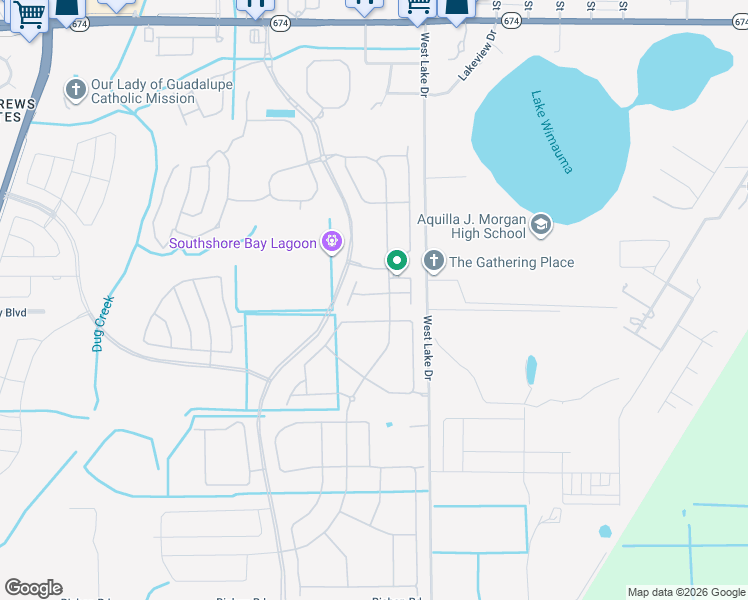 map of restaurants, bars, coffee shops, grocery stores, and more near 5325 Stoic Vale Drive in Wimauma