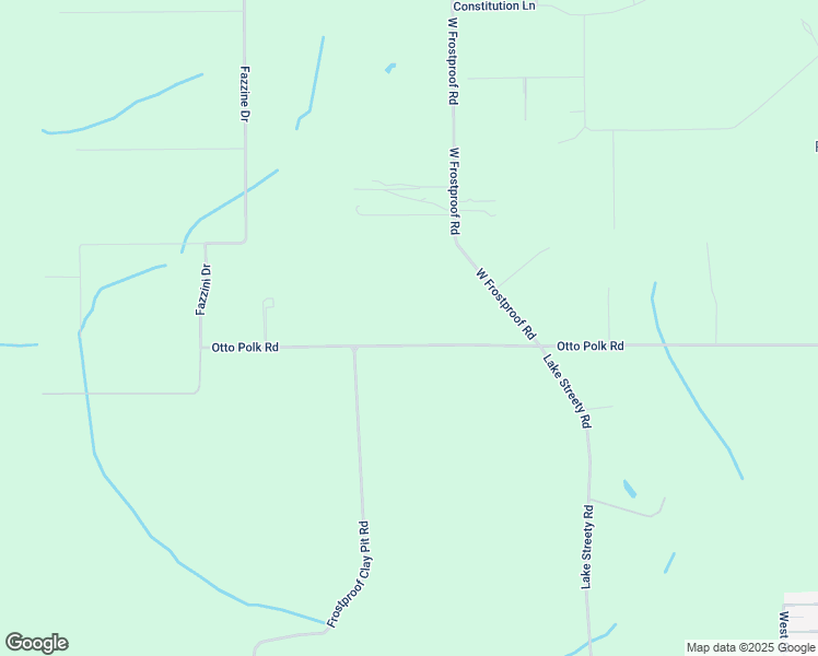 map of restaurants, bars, coffee shops, grocery stores, and more near 1090 Otto Polk Road in Frostproof