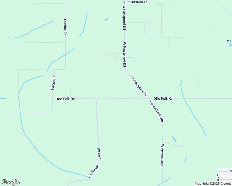 map of restaurants, bars, coffee shops, grocery stores, and more near 1090 Otto Polk Road in Frostproof
