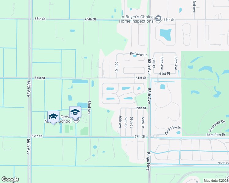 map of restaurants, bars, coffee shops, grocery stores, and more near 6020 Sequoia Circle in Vero Beach