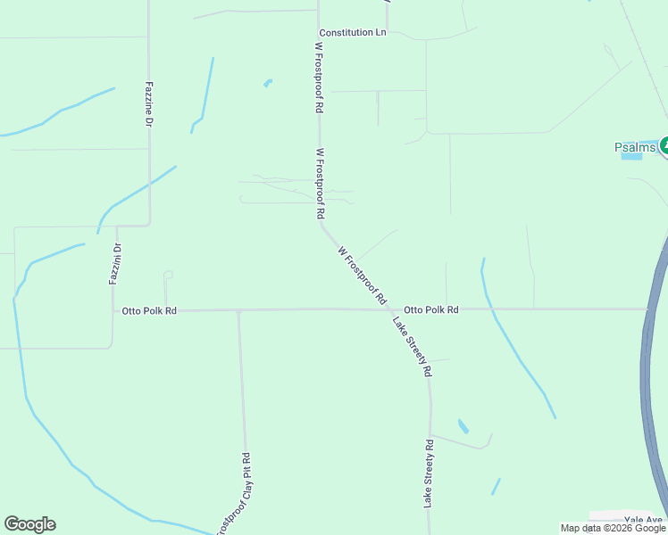 map of restaurants, bars, coffee shops, grocery stores, and more near 2030 West Frostproof Road in Frostproof