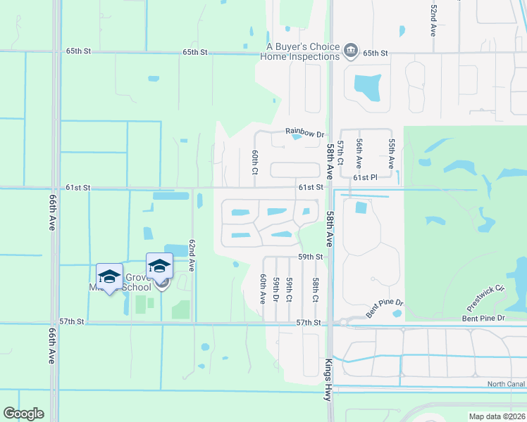 map of restaurants, bars, coffee shops, grocery stores, and more near 6032 Sequoia Circle in Vero Beach