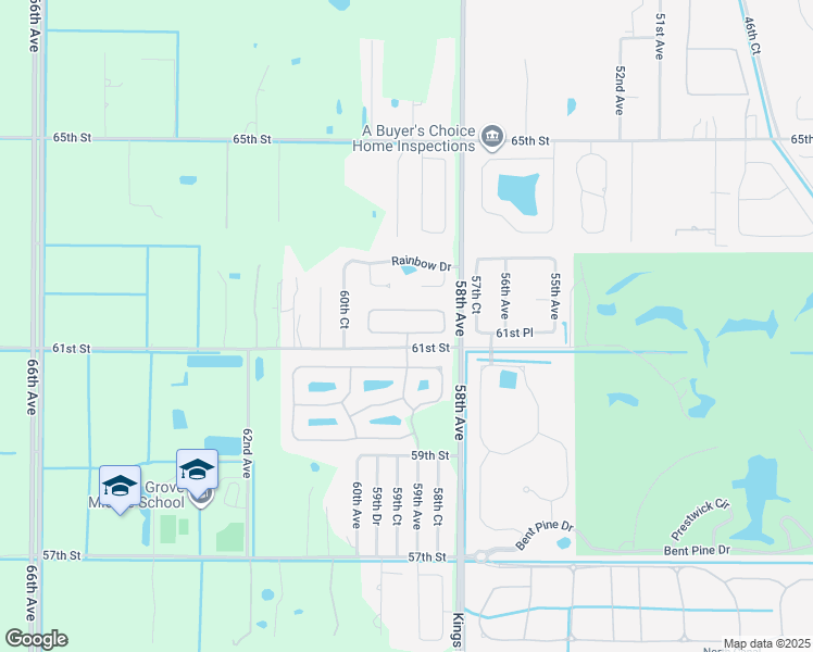 map of restaurants, bars, coffee shops, grocery stores, and more near 5960 Brae Burn Circle in Vero Beach