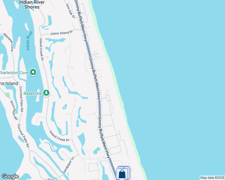 map of restaurants, bars, coffee shops, grocery stores, and more near 750 Beach Road in Indian River Shores