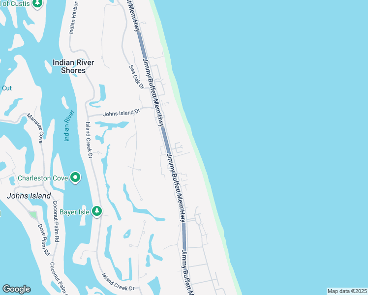 map of restaurants, bars, coffee shops, grocery stores, and more near 450 Beach Road in Indian River Shores