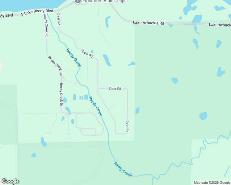 map of restaurants, bars, coffee shops, grocery stores, and more near 112 Deer Road in Frostproof