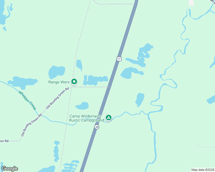 map of restaurants, bars, coffee shops, grocery stores, and more near 2905 U.S. 17 in Fort Meade