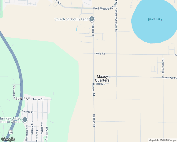 map of restaurants, bars, coffee shops, grocery stores, and more near in Frostproof