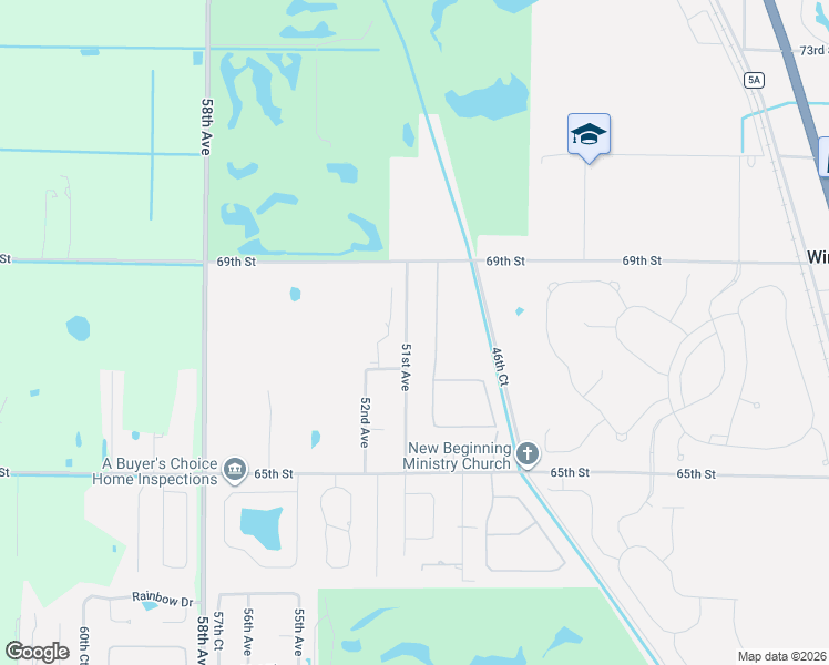 map of restaurants, bars, coffee shops, grocery stores, and more near 6765 49th Court in Vero Beach