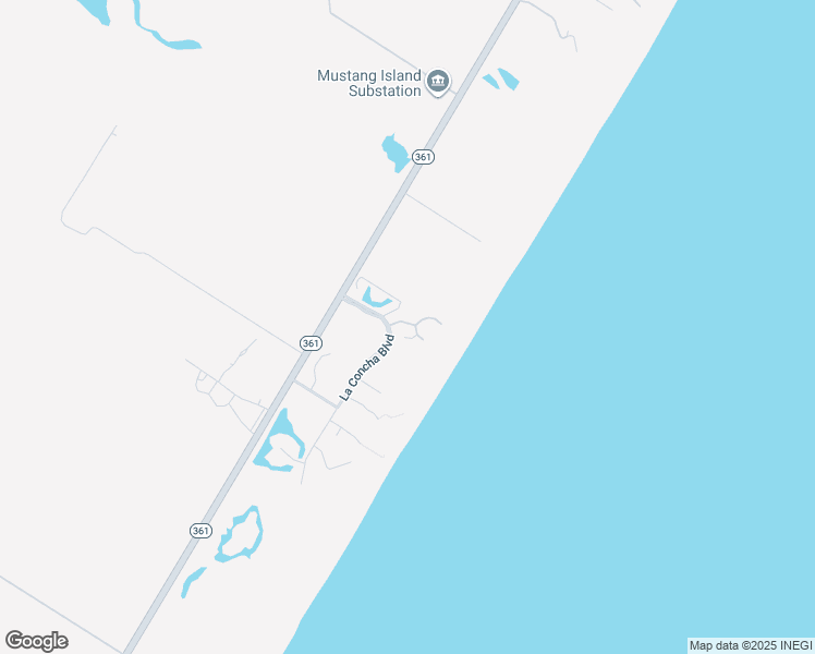 map of restaurants, bars, coffee shops, grocery stores, and more near 7457 Texas 361 in Port Aransas