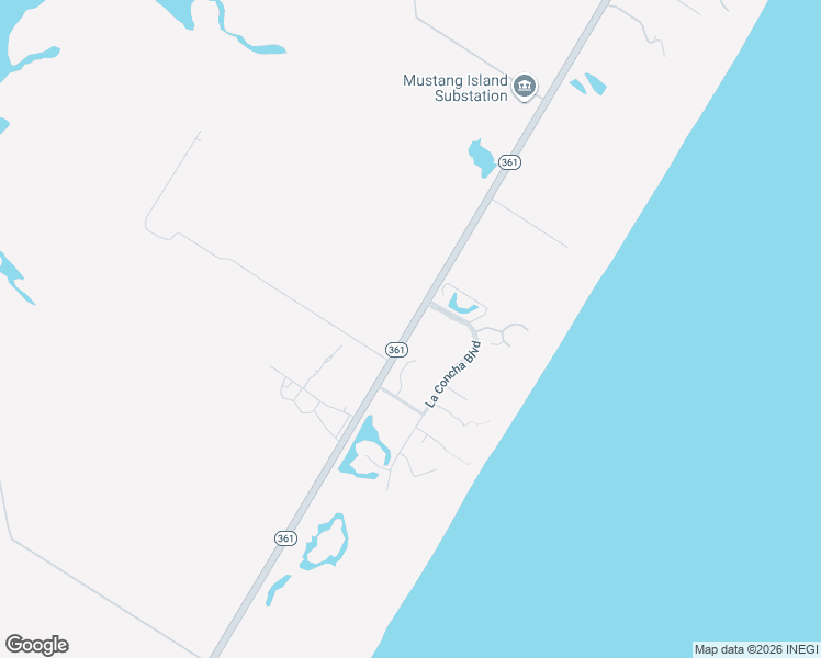 map of restaurants, bars, coffee shops, grocery stores, and more near 7409 Texas 361 in Port Aransas