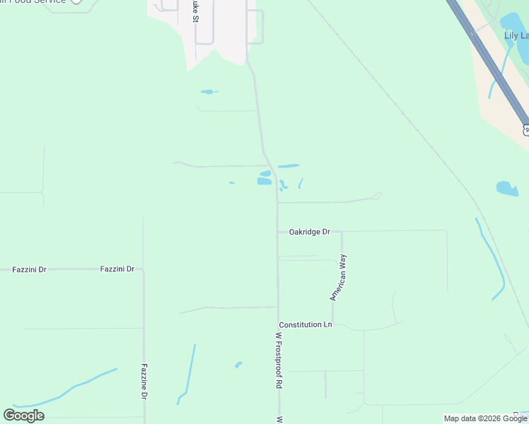 map of restaurants, bars, coffee shops, grocery stores, and more near 1050 West Frostproof Road in Frostproof