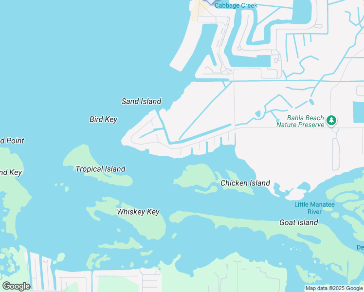 map of restaurants, bars, coffee shops, grocery stores, and more near 3303 West Shell Point Road in Ruskin