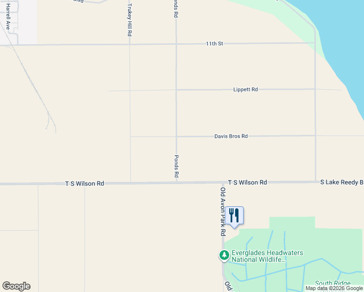 map of restaurants, bars, coffee shops, grocery stores, and more near in Frostproof