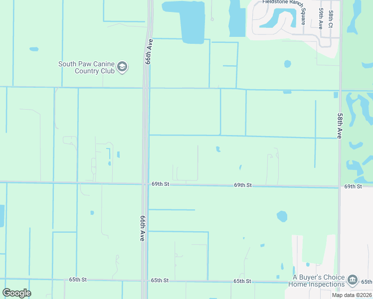map of restaurants, bars, coffee shops, grocery stores, and more near 6470 69th Street in Vero Beach