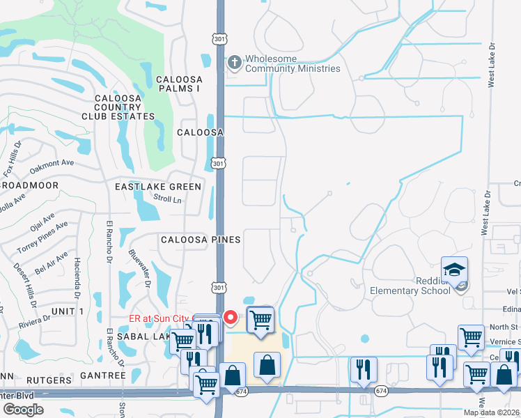 map of restaurants, bars, coffee shops, grocery stores, and more near 4838 Marble Springs Circle in Wimauma