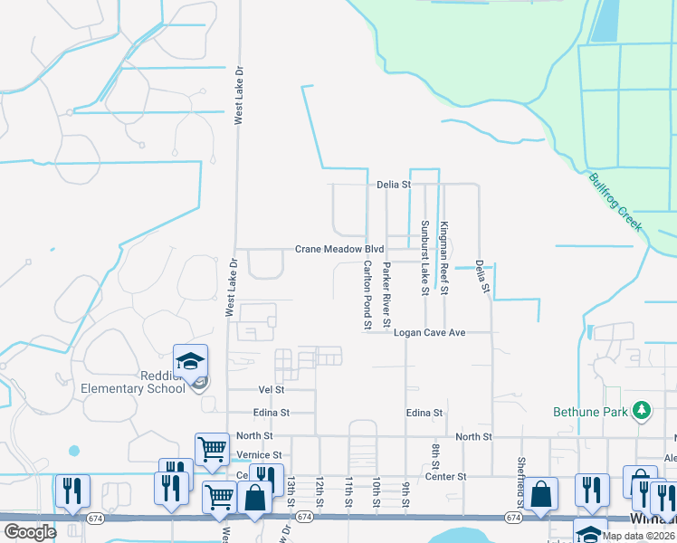 map of restaurants, bars, coffee shops, grocery stores, and more near 5224 Orendain Lane in Wimauma