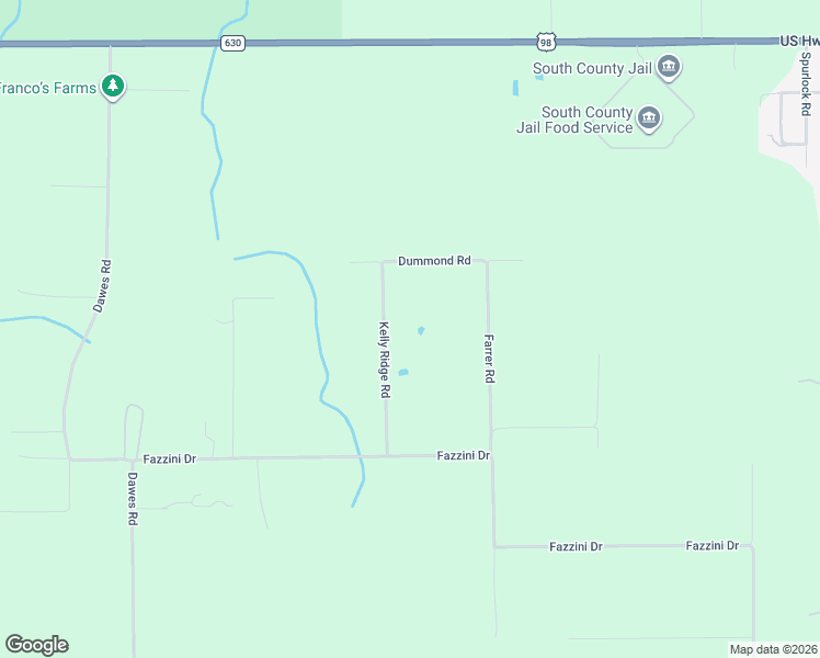 map of restaurants, bars, coffee shops, grocery stores, and more near 48 Kelly Ridge Road in Frostproof