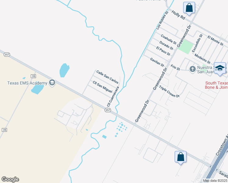 map of restaurants, bars, coffee shops, grocery stores, and more near 1346 Calle San Miguel in Corpus Christi