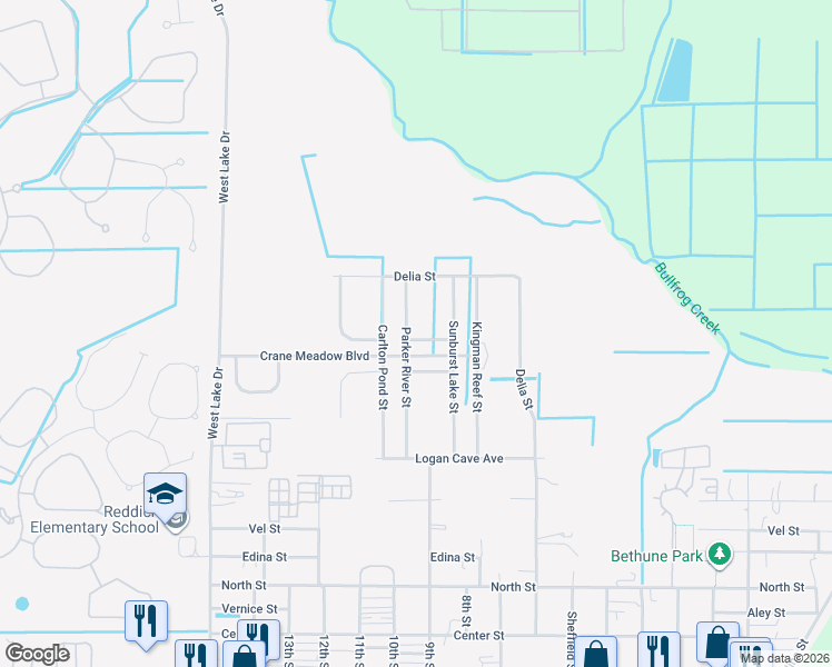 map of restaurants, bars, coffee shops, grocery stores, and more near Grays Harbor Court in Wimauma