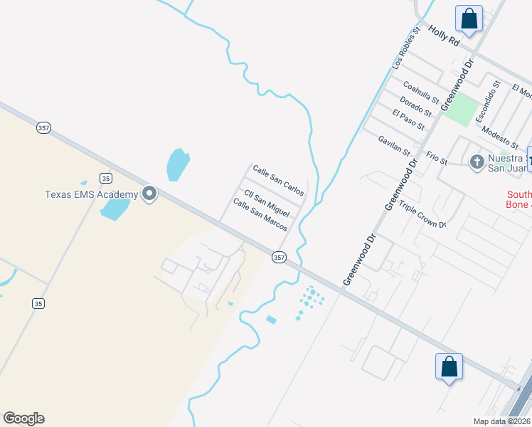 map of restaurants, bars, coffee shops, grocery stores, and more near 1318 Calle San Marcos in Corpus Christi