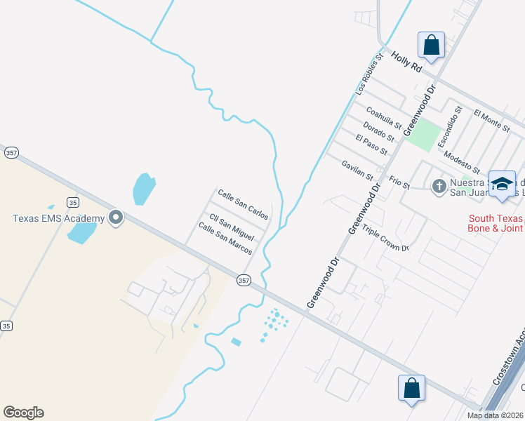 map of restaurants, bars, coffee shops, grocery stores, and more near 1330 Calle San Carlos in Corpus Christi