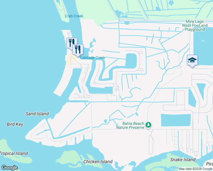 map of restaurants, bars, coffee shops, grocery stores, and more near 3016 Christophers Watch Lane in Ruskin