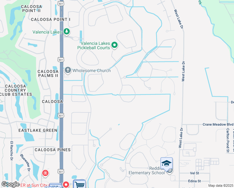 map of restaurants, bars, coffee shops, grocery stores, and more near 16213 Diamond Bay Drive in Wimauma
