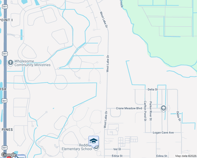 map of restaurants, bars, coffee shops, grocery stores, and more near 16137 Cedar Key Drive in Wimauma