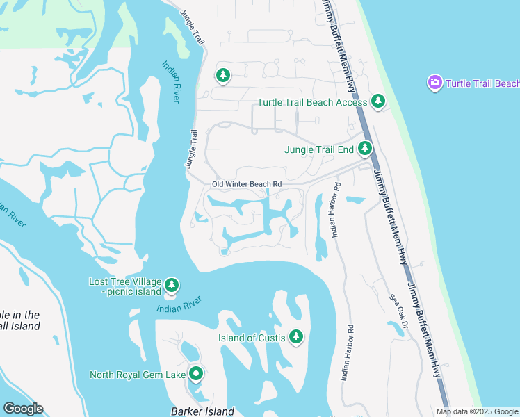 map of restaurants, bars, coffee shops, grocery stores, and more near 200 Island Sanctuary in Vero Beach