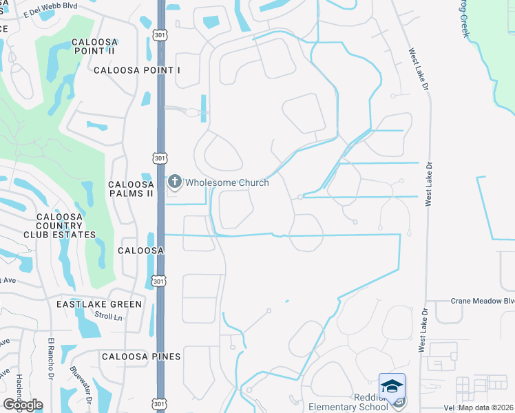 map of restaurants, bars, coffee shops, grocery stores, and more near 16124 Amethyst Key Drive in Wimauma