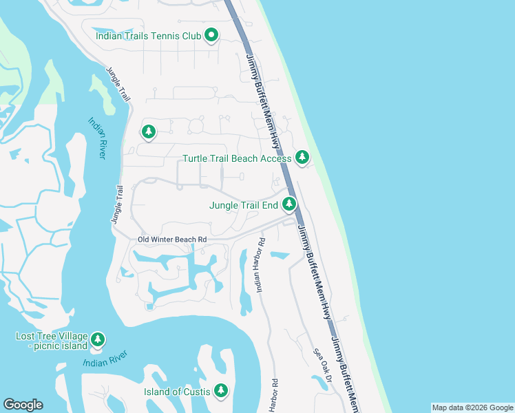 map of restaurants, bars, coffee shops, grocery stores, and more near 1622 Weybridge Circle in Vero Beach