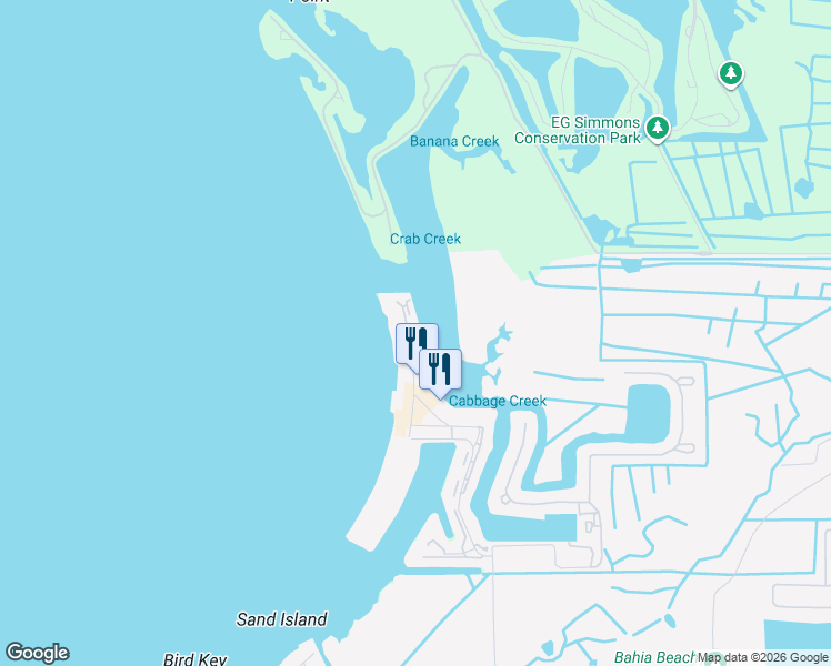map of restaurants, bars, coffee shops, grocery stores, and more near 813 Bahia Del Sol Drive in Ruskin