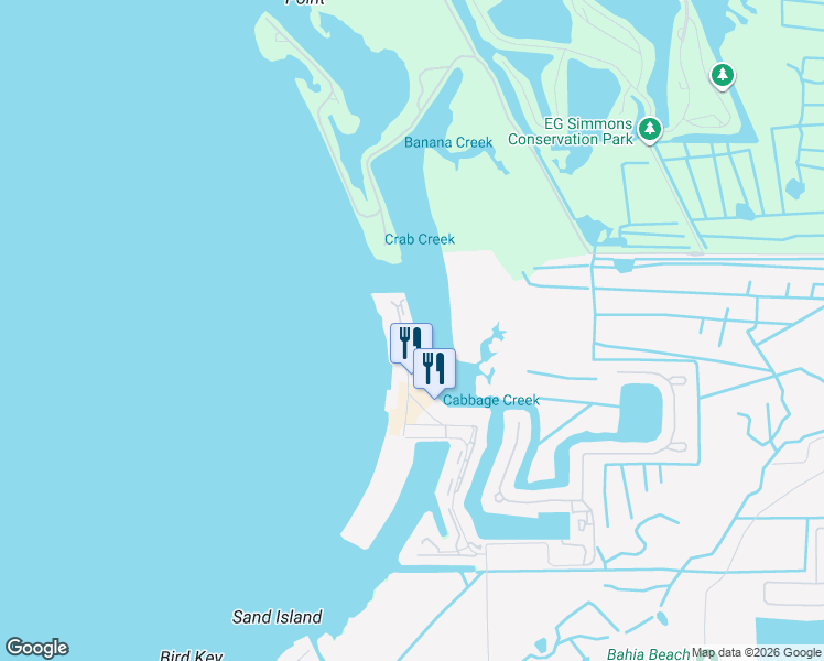 map of restaurants, bars, coffee shops, grocery stores, and more near 815 Bahia Del Sol Drive in Ruskin