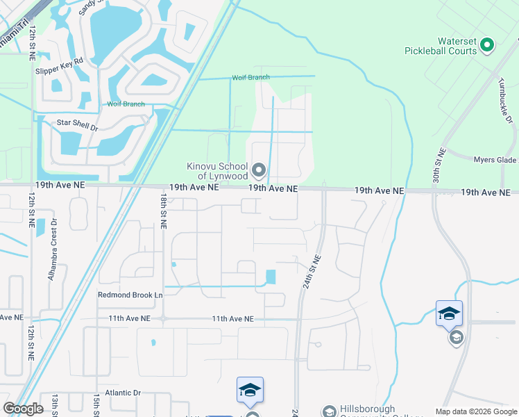 map of restaurants, bars, coffee shops, grocery stores, and more near 1705 Ivory Goose Place in Ruskin