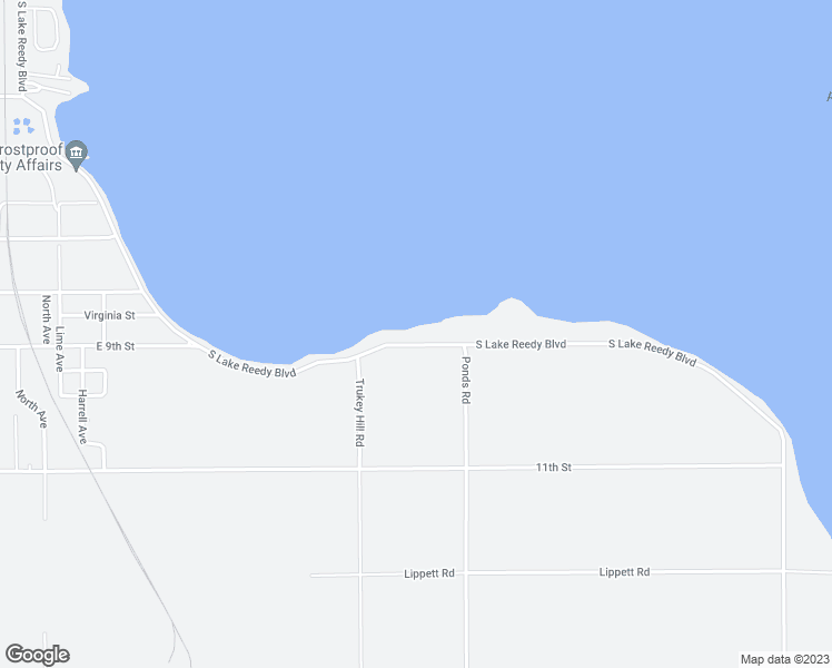 map of restaurants, bars, coffee shops, grocery stores, and more near 1119 South Lake Reedy Boulevard in Frostproof