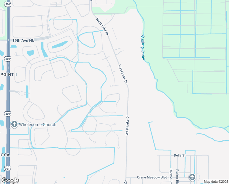map of restaurants, bars, coffee shops, grocery stores, and more near 5101 Cobble Shores Way in Wimauma