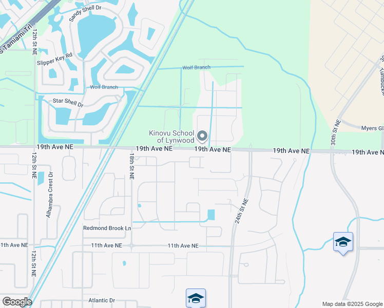 map of restaurants, bars, coffee shops, grocery stores, and more near 2228 Golden Falcon Drive in Ruskin