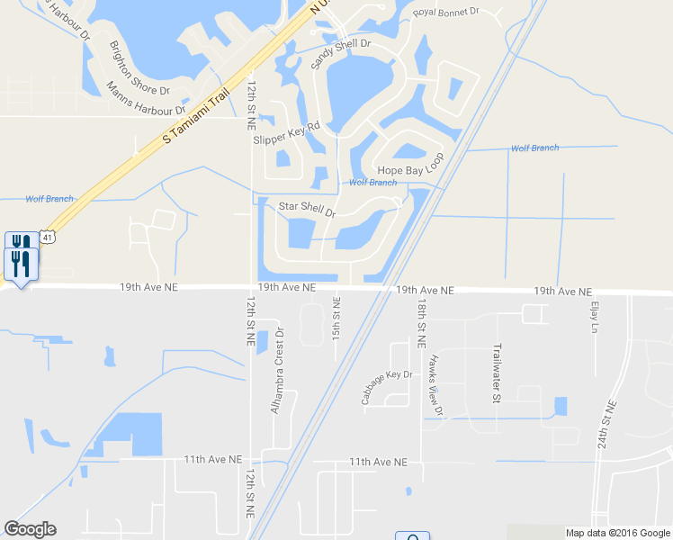 map of restaurants, bars, coffee shops, grocery stores, and more near 338 Star Shell Drive in Apollo Beach
