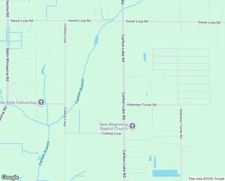 map of restaurants, bars, coffee shops, grocery stores, and more near 15801 Carlton Lake Road in Wimauma