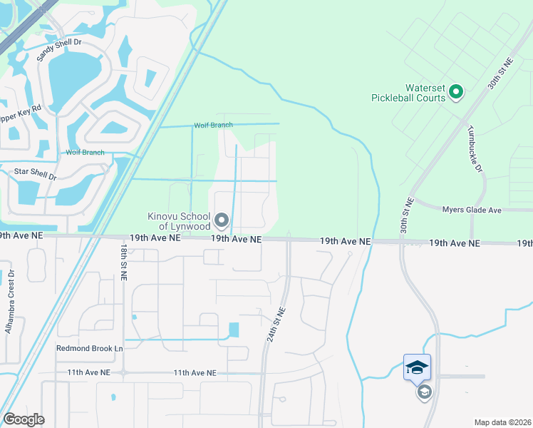 map of restaurants, bars, coffee shops, grocery stores, and more near 5161 White Chicory Drive in Ruskin